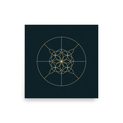 Rose Compass – Art Print