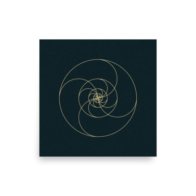 Ocean Spiral – Art Print